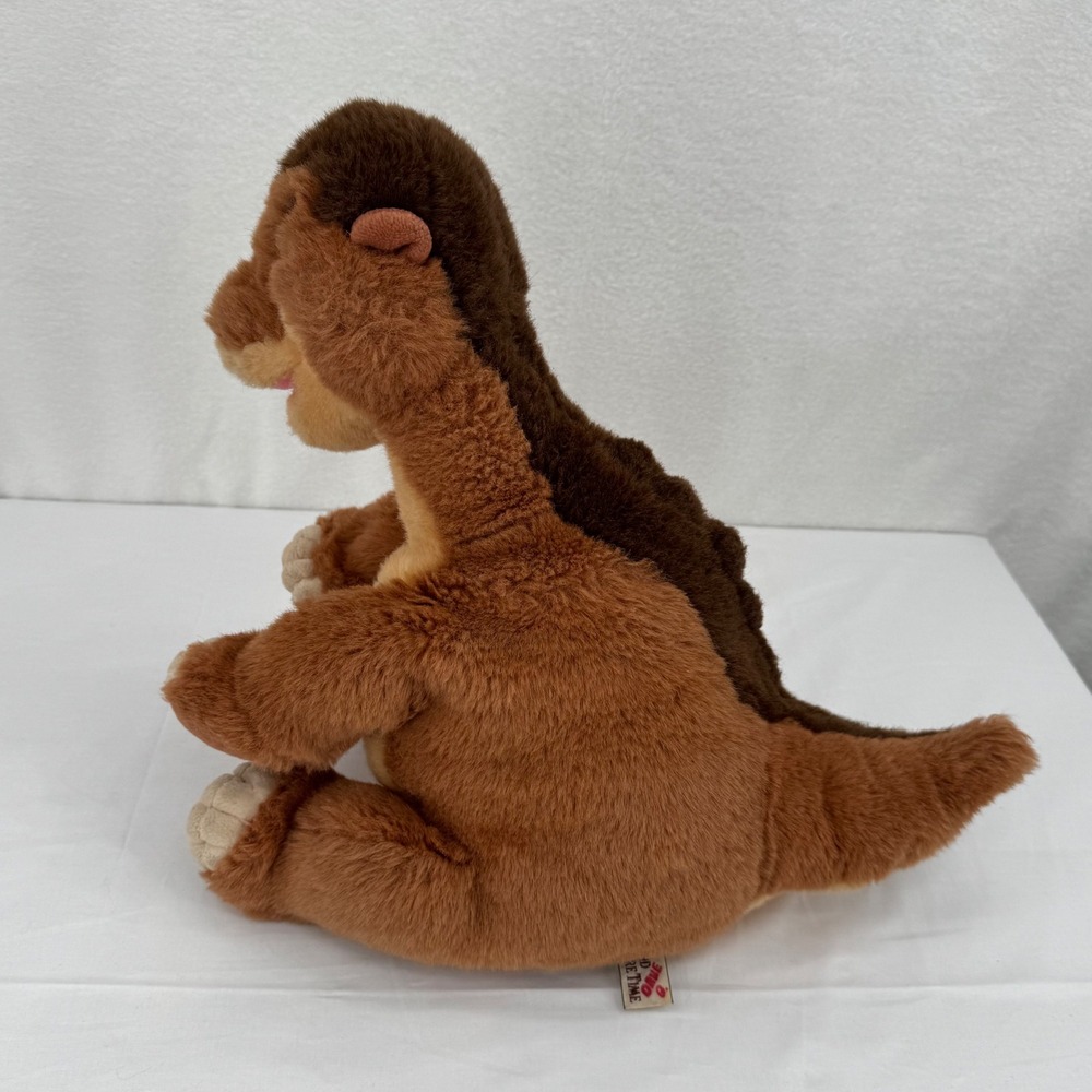 Vintage The Land Before Time Plush Gund 1988 Littlefoot Dinosaur 17" Retro Toy - Picture 3 of 9